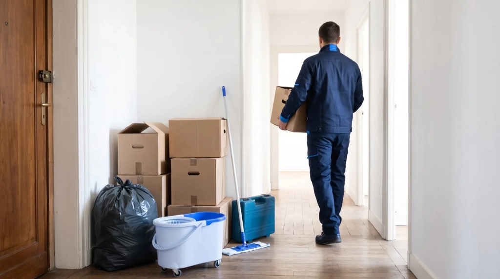 Désencombrement et nettoyage d’un logement touché par le syndrome de Diogène
